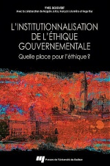 L'institutionnalisation de l'éthique gouvernementale