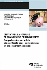 Démystifier la formule de financement des universités