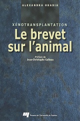 Le brevet sur l'animal